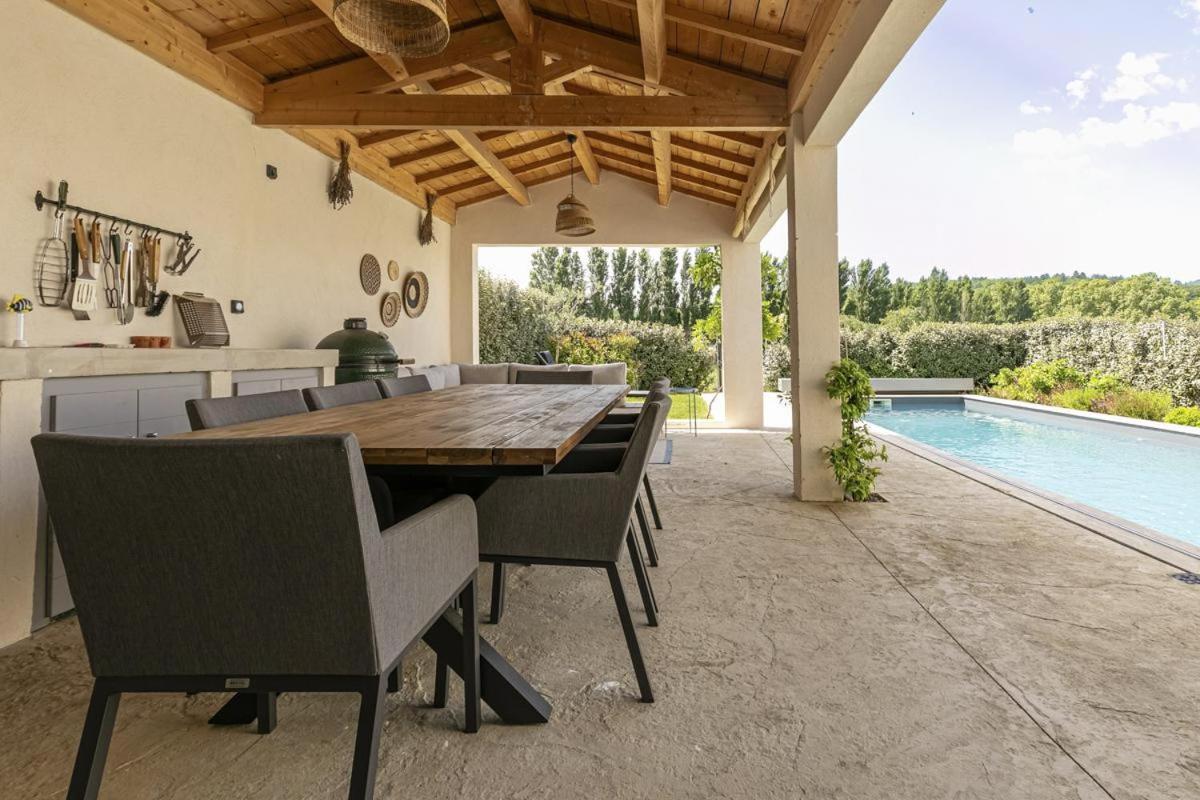 Onze Villa In Provence, Mont Ventoux, New Luxury Villa, Private Pool, Stunning Views, Outdoor Kitchen, Big Green Egg Малосен Екстер'єр фото